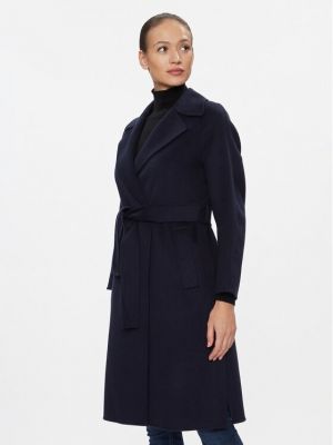Cappotto di lana Liu Jo blu