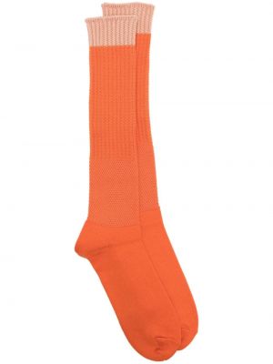 Ponožky s potiskem Homme Plissé Issey Miyake oranžové