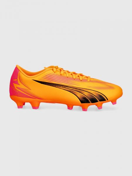 Футбольні кросівки Puma помаранчеві