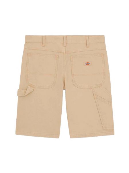 Pantalones cortos vaqueros de algodón Dickies beige