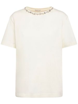Džerzej bavlnené tričko Moncler