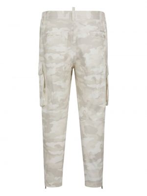 Pantalon slim à imprimé à imprimé camouflage Dsquared2