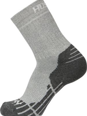 Vunene čarape Husky siva