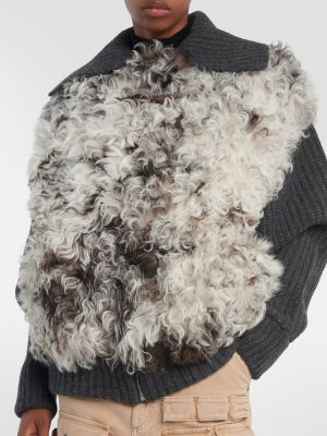 Chaqueta de lana Alanui gris