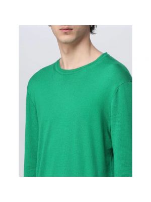 Jersey de tela jersey de cuello redondo Peuterey verde