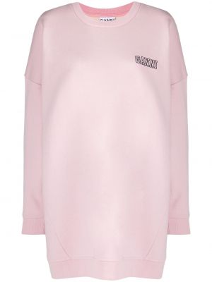 Sweatshirt Ganni rosa