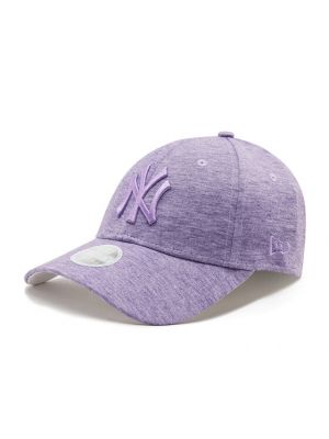 Καπέλο από ζέρσεϋ New Era μωβ