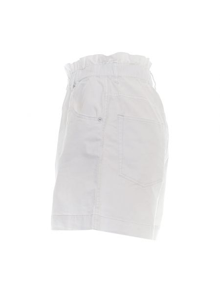 Pantalones cortos vaqueros Woolrich blanco