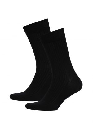 Bambusové ponožky Defacto čierna