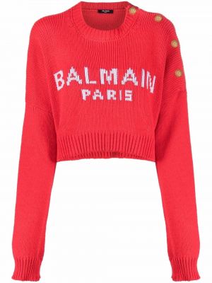 Укороченный пуловер Balmain
