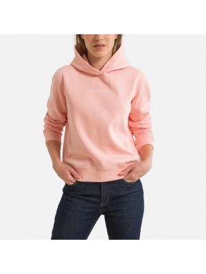 Sudadera con capucha manga larga Calvin Klein Jeans rosa