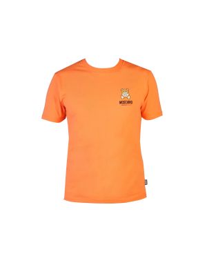 Polo majica Moschino oranžna