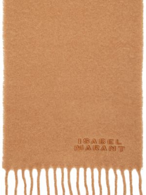 Шарф Isabel Marant коричневый