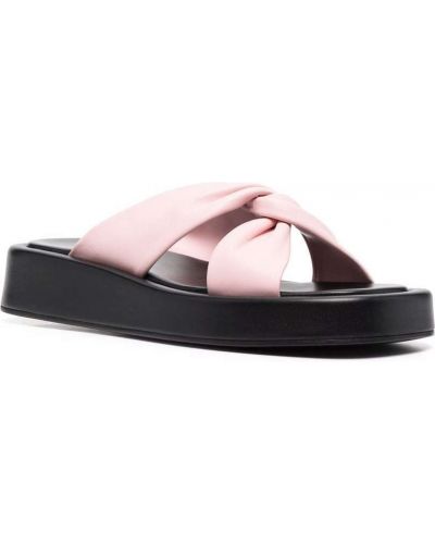Sandales ar platformu Elleme rozā