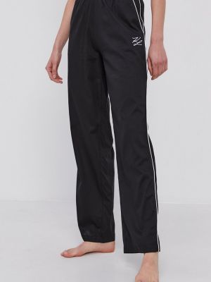 Karl Lagerfeld pizsama nadrág női, fekete