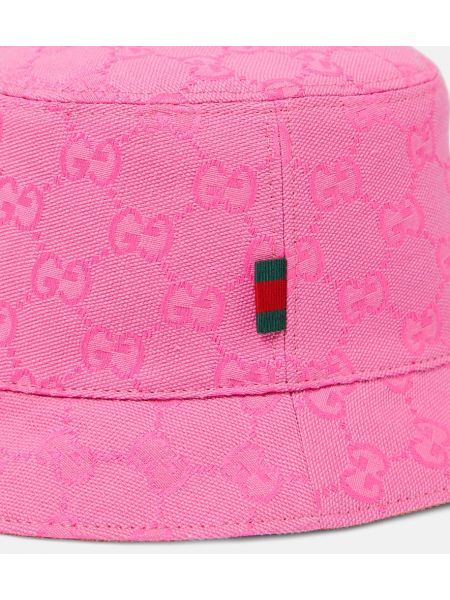 Kepurė Gucci rožinė