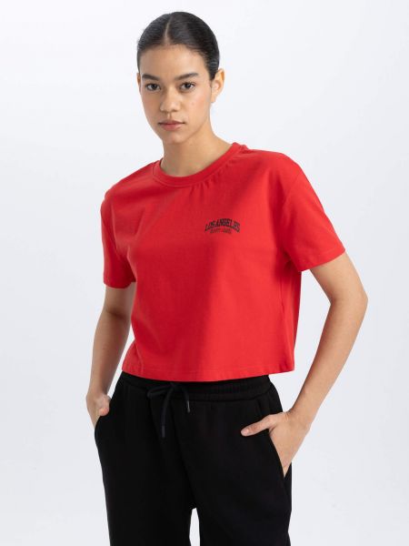 Αθλητική μπλούζα με σχέδιο Defacto