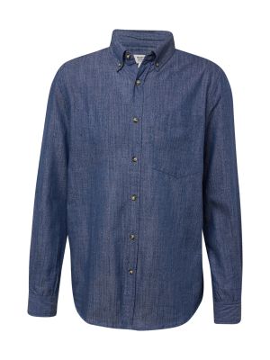 Marškiniai Burton Menswear London mėlyna