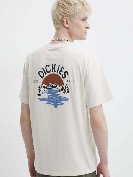 Pamučna majica za plažu Dickies bež