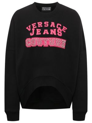 Хлопковый свитшот Versace Jeans Couture