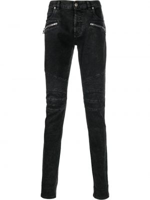 Stretch jeans Balmain svart