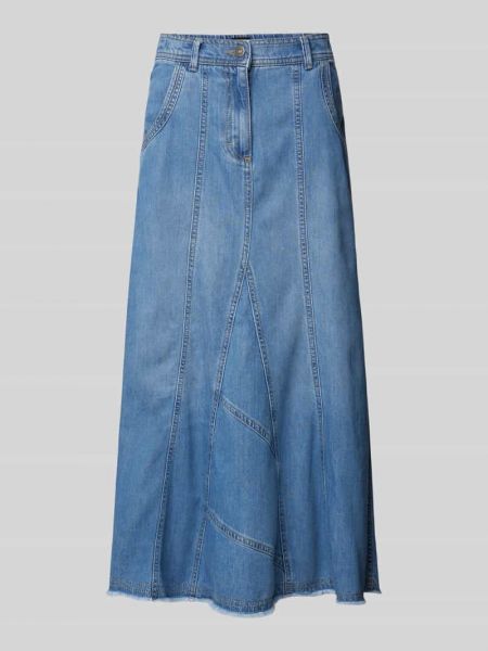 Spódnica jeansowa More & More niebieska