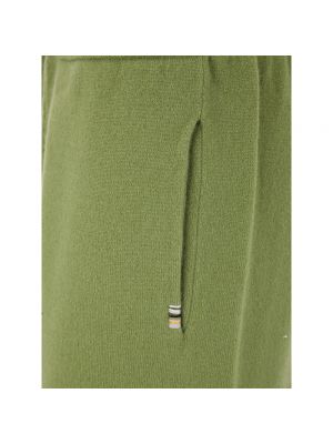 Pantalones de chándal de cachemir Extreme Cashmere verde