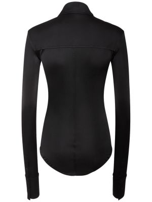 Viskózová košile jersey Sportmax černá