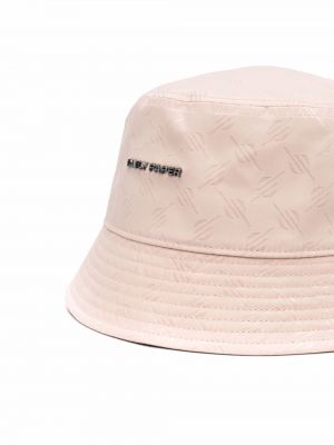 Casquette brodé Daily Paper rose
