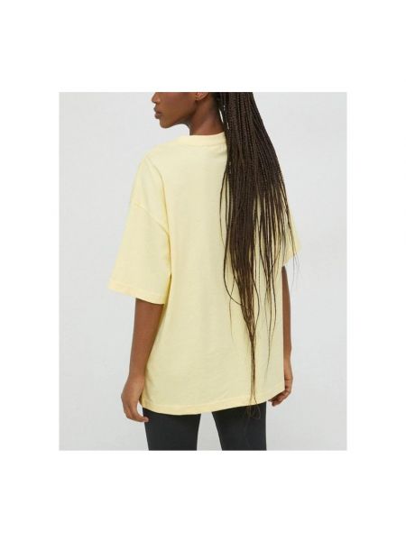 Camiseta de algodón Fila amarillo