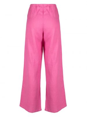 Leinen pyjama Desmond & Dempsey pink