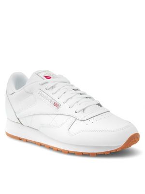 Кожени маратонки Reebok Classic Leather бяло