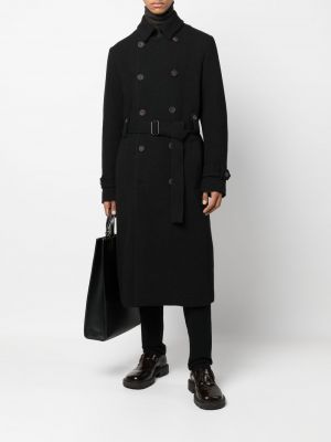 Trench Forme D'expression noir