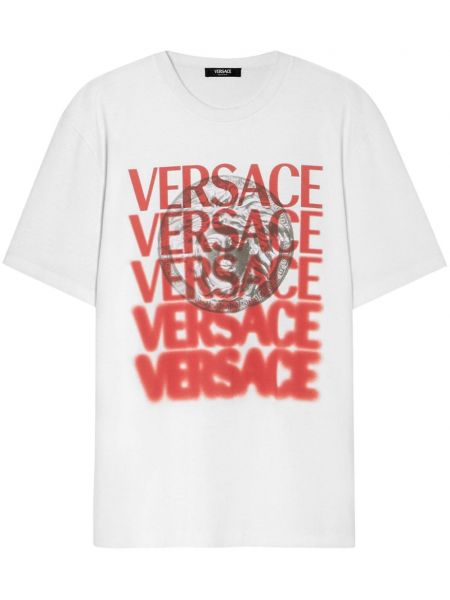 T-shirt Versace hvid