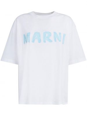 Памучна тениска Marni