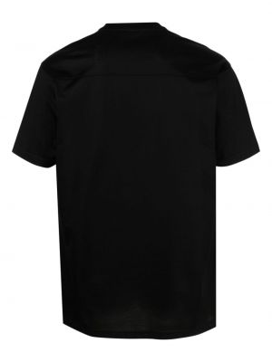 T-krekls ar kabatām Low Brand melns