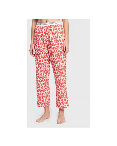 Calvin Klein Underwear Pantaloni pijama 000QS6433E Portocaliu Regular Fit