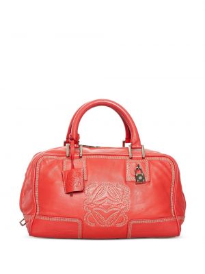 Kožená nákupná taška Loewe červená