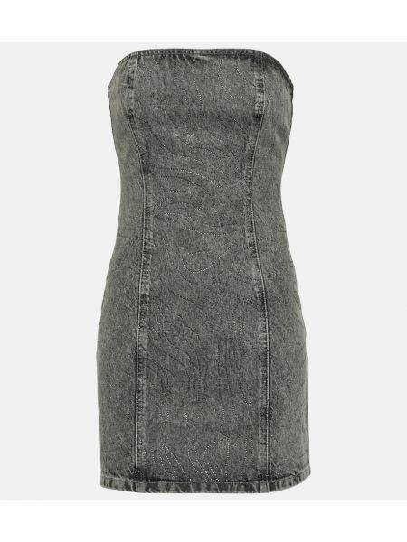 Mini robe à imprimé Rotate gris