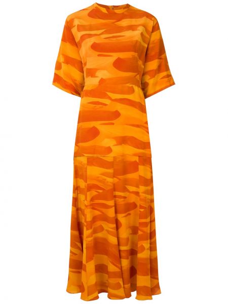 Платье -футболка Andrea Marques, оранжевое