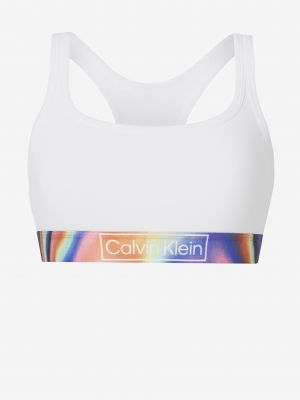 Спортен сутиен Calvin Klein бяло