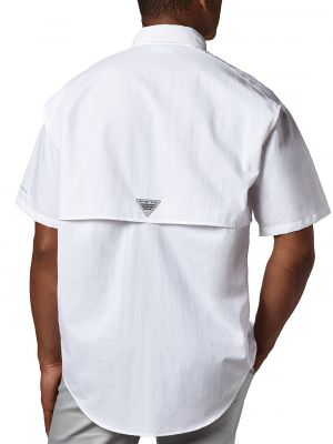 Рубашка с коротким рукавом Columbia белая