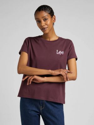 T-shirt Lee rot