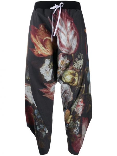 Лляні брюки Vivienne Westwood, чорні