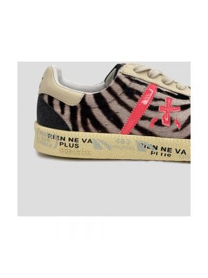 Zapatillas con estampado zebra Premiata beige