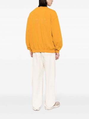 Sweatshirt mit rundem ausschnitt Zzero By Songzio orange