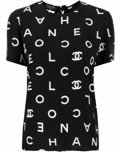 T-shirt mit print Chanel Pre-owned