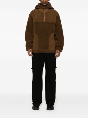 Flisas džemperis su gobtuvu Belstaff ruda