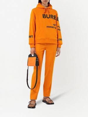Sudadera con capucha Burberry naranja