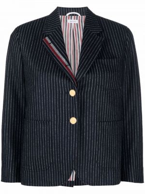 Stripete blazer Thom Browne blå